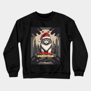 Catzilla Christmas Crewneck Sweatshirt